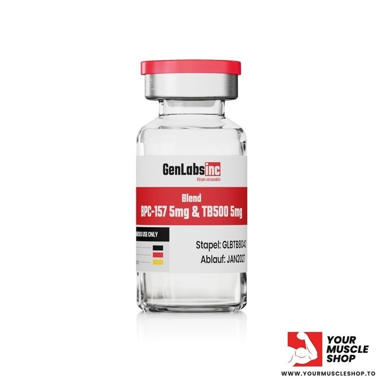 BLEND BPC-157 5MG & TB500 5MG VIAL – GENLABS