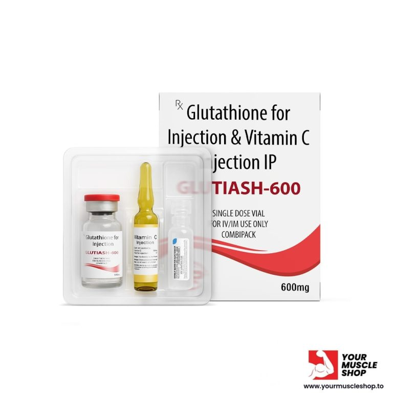 GLUTATHIONE FOR INJECTION & VITAMIN C INJECTION IP (GLUTIASH-600) – ASHER PHARMACEUTICALS